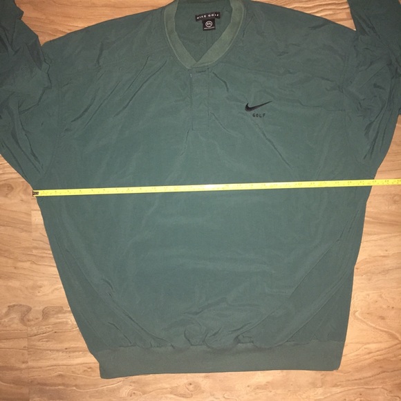SOLD! VTG 90’s NIKE Golf XXL Green Pullover Jacket - Picture 6 of 7